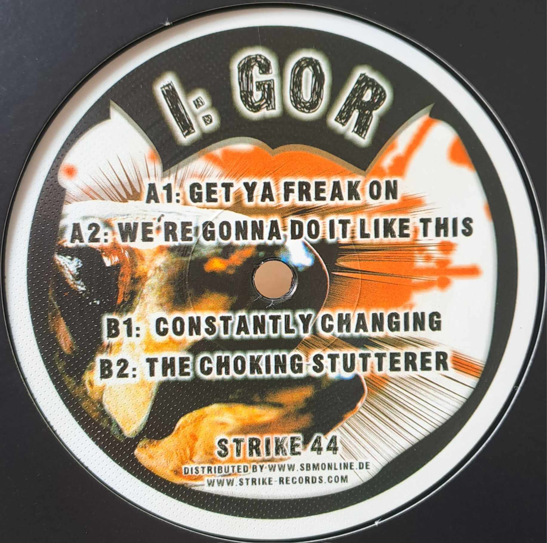 Strike Records 44 - vinyle hardcore